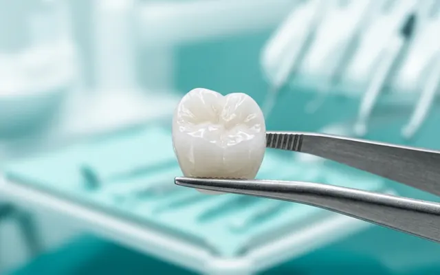 Corona in zirconia di alta precisione